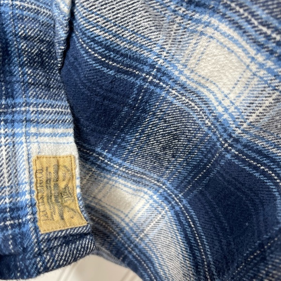 Jachs Mens Medium Button Down Blue - Picture 6 of 9